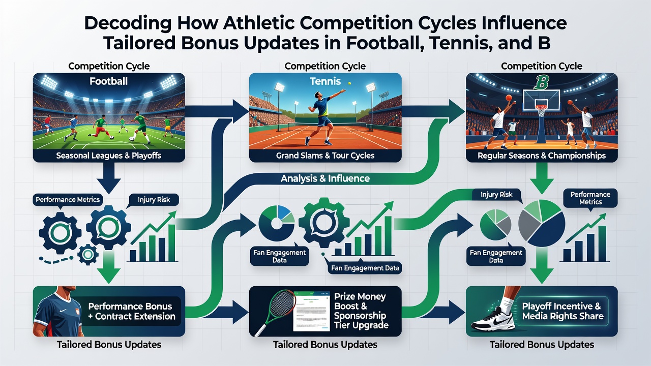 Integrated bonus cycles linking football matches, tennis tournaments, and casino promotions on digital platforms