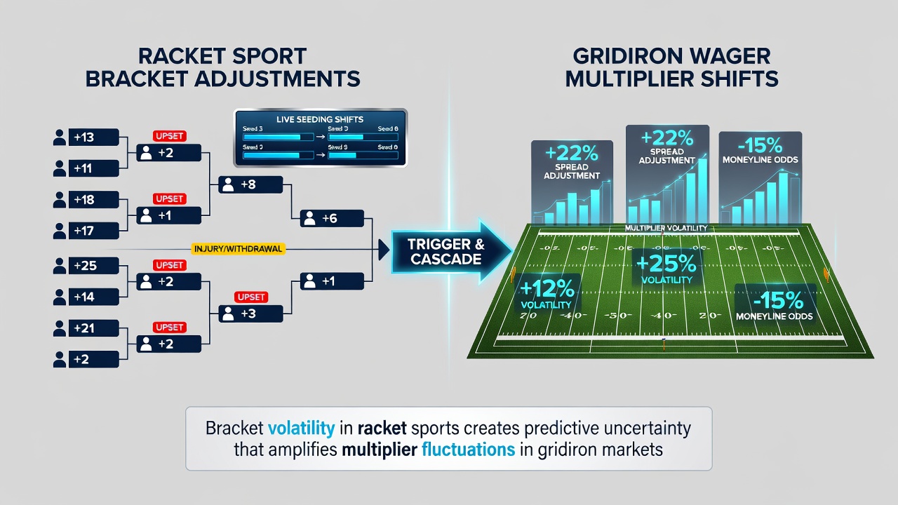App interface showing loyalty rotations tied to bracket changes and football wager adjustments