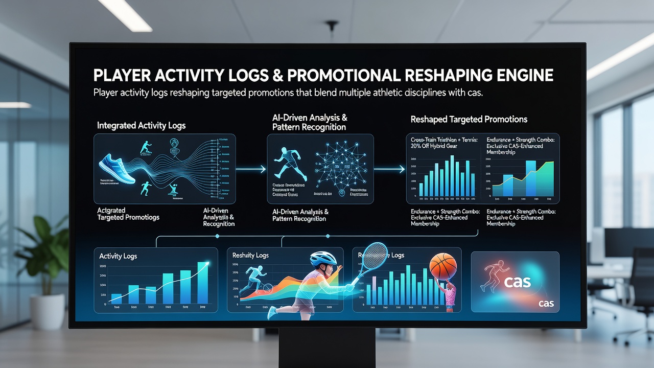 Analytics view illustrating how activity logs connect tennis tournament participation with casino bonus redemptions and basketball promotions