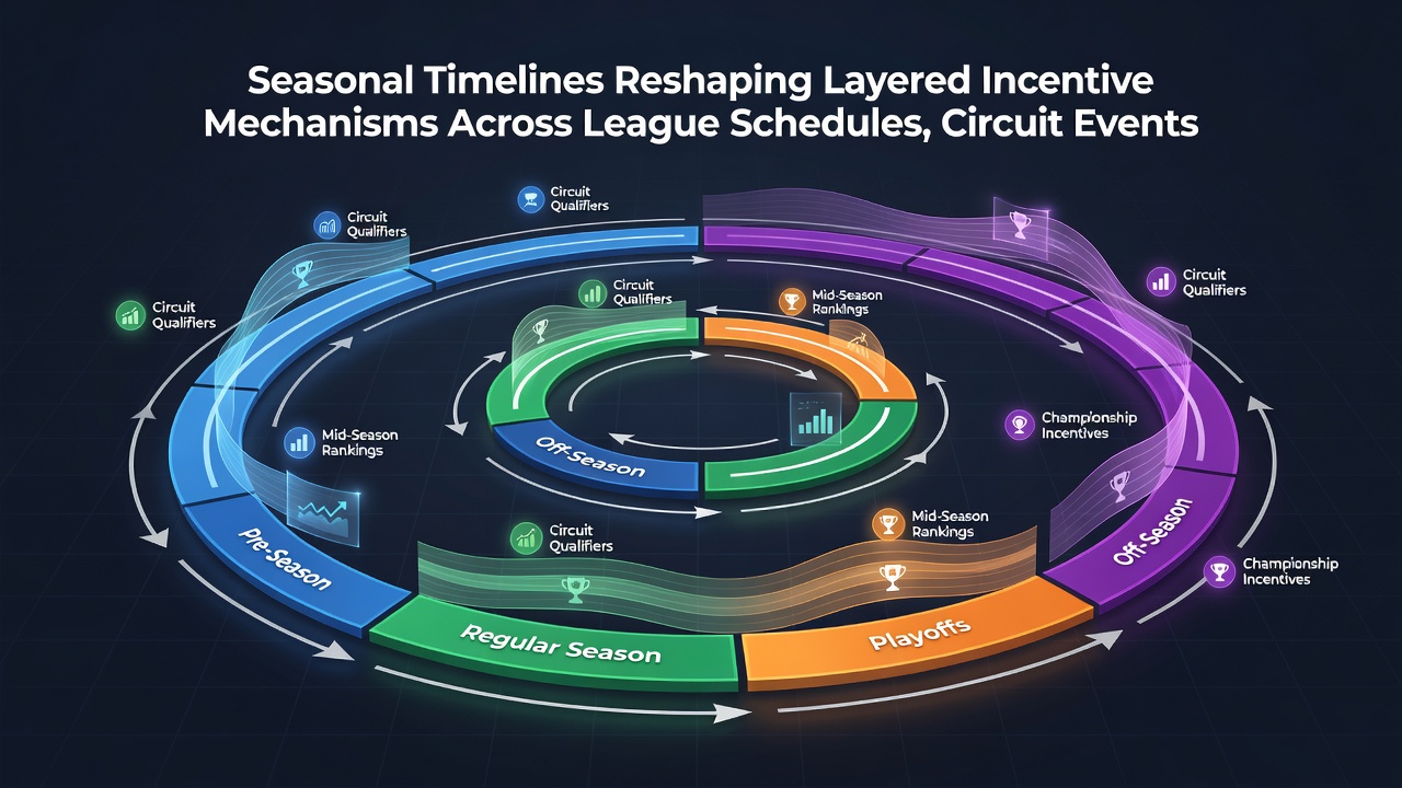 Cross-platform synchronization of incentives during major circuit and league periods